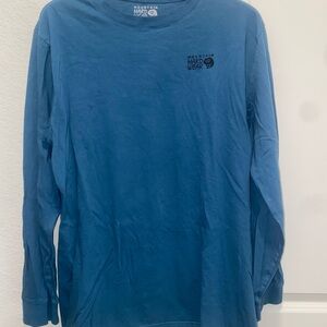 Mountain Hardwear Long Sleeve Blue Tee
